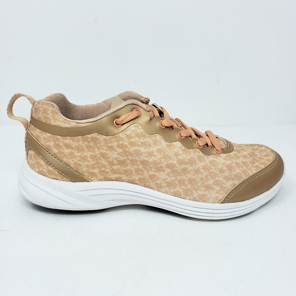 Vionic Python Lace Up Peach Gold Sneakers Women - image 7